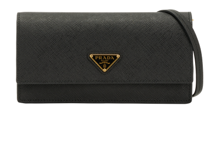 Mini WOC, &pound;850, Handbags, Black, Leather, Front view